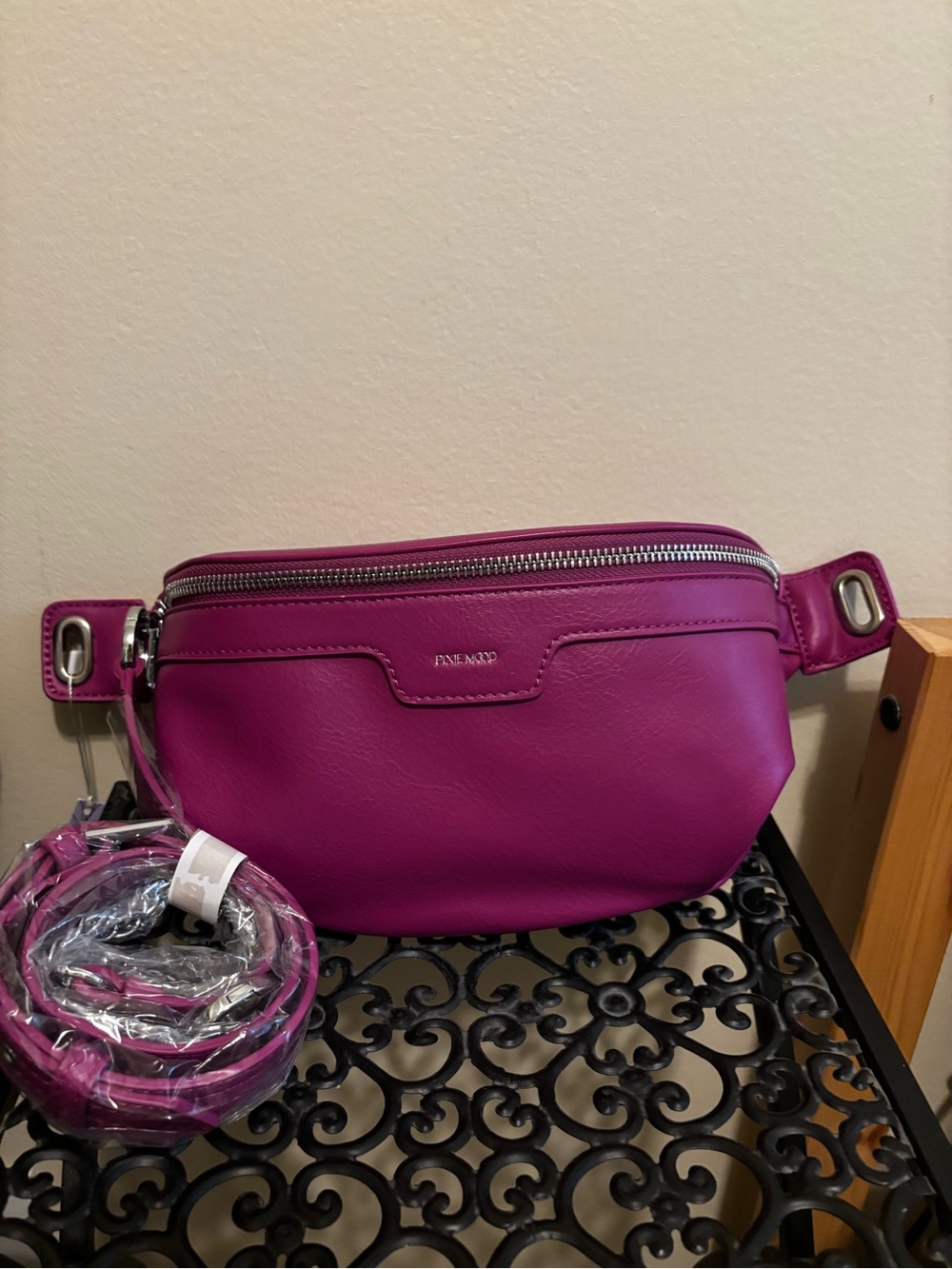 Pixie Mood Magenta Crossbody Belt Bag
